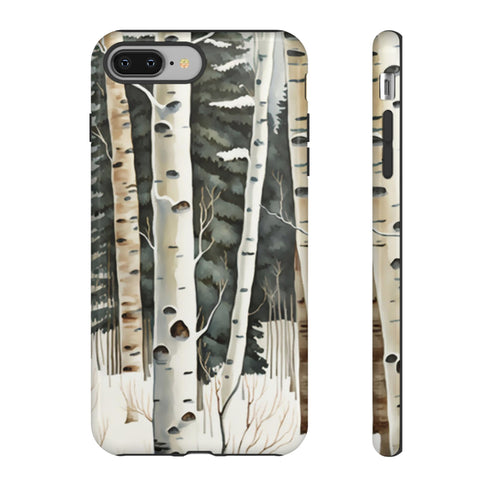Winter Aspen Trunks - Impact Resistant Phone Case
